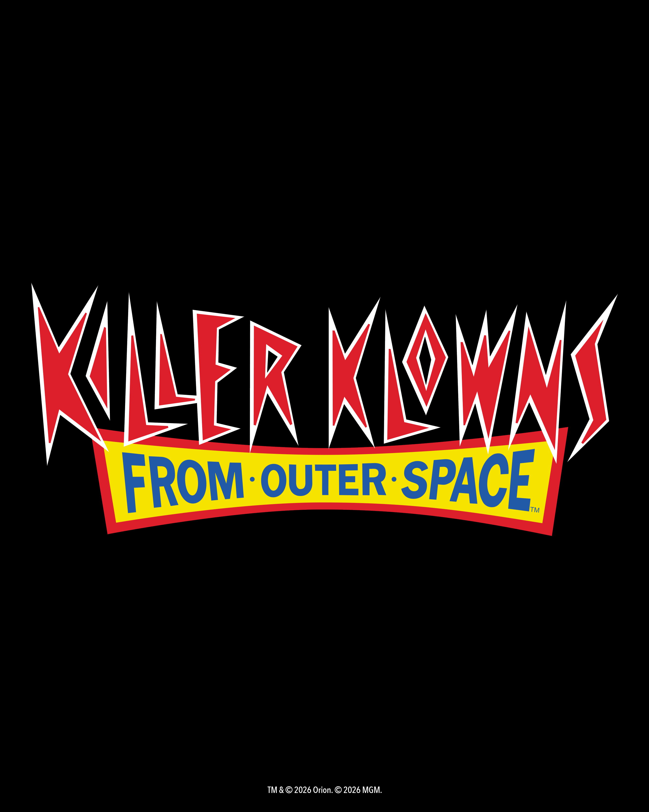 Killer Klowns from Outer Space artwork used for Downtown Clowntown at Halloween Horror Nights 35